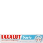 Зубная паста Lacalut basic 75мл