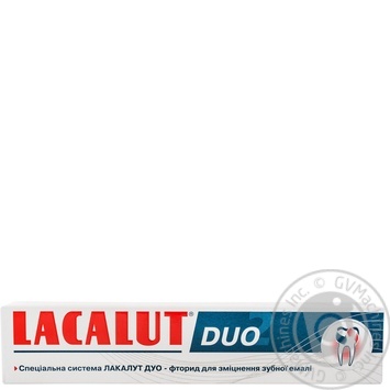 Toothpaste Lacalut 75ml - buy, prices for MegaMarket - photo 1