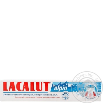 Зубная паста Lacalut alpin 75мл купить, цены на МегаМаркет - фото 4
