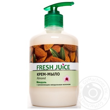 Крем-мыло жидкое Fresh juice Миндаль 460мл купить, цены на МегаМаркет - фото 1
