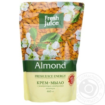 Мило рідке Fresh juice мигдаль дой-пак 460мл купити, ціни на МегаМаркет - фото 1