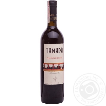 Вино GWS Тамада Пиросмани красное полусладкое 12% 0.75л купить, цены на МегаМаркет - фото 1