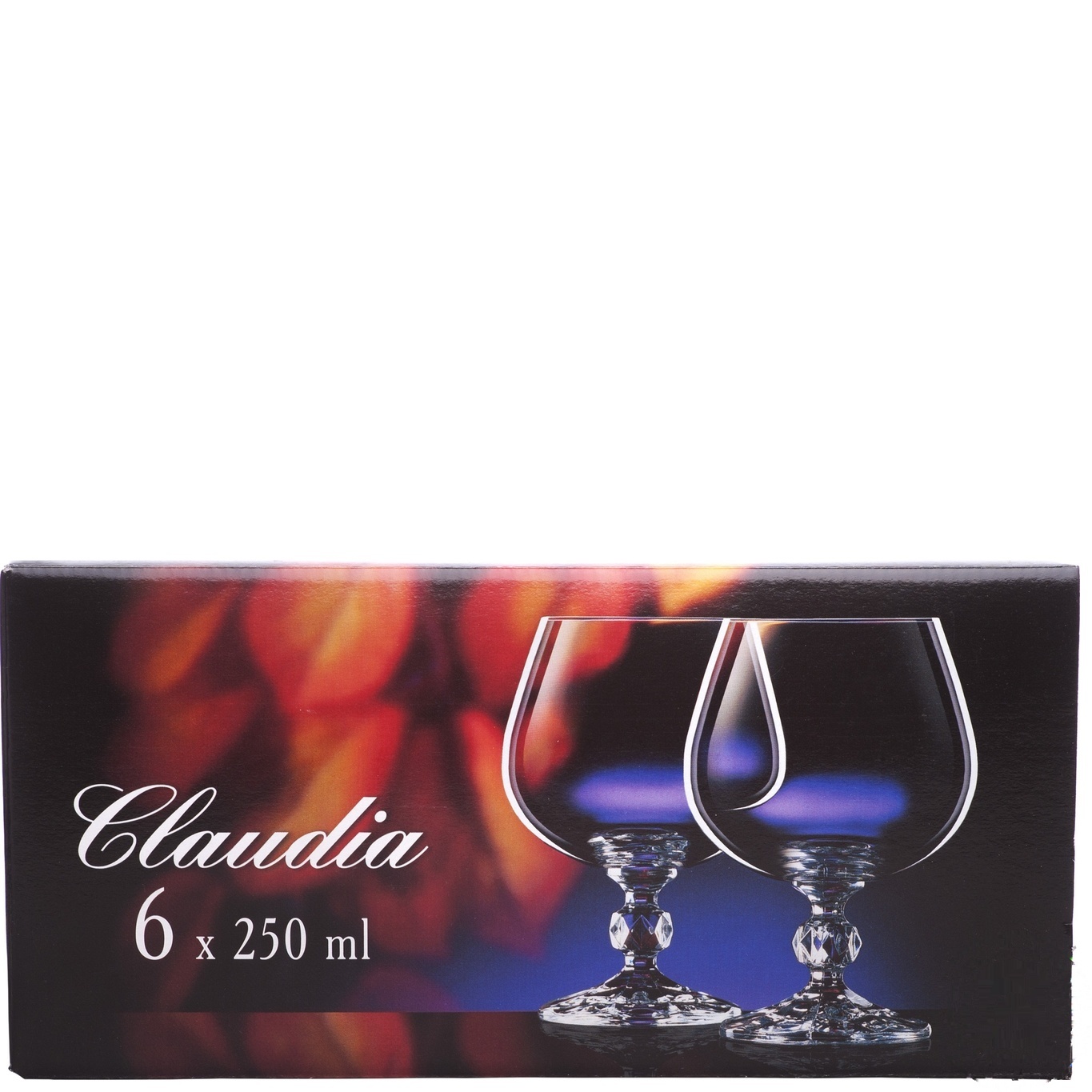 

Набор бокал Bohemia Claudia для коньяка 250мл 6шт