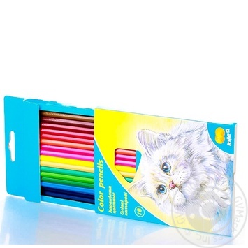 Олівці Kite Тварини кольорові 18 шт купити, ціни на МегаМаркет - фото 6