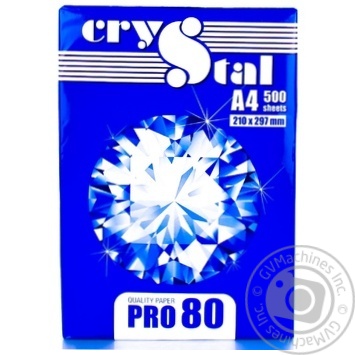 Папір Crystal Pro Print & Copy A4 500аркуш х5 купить, цены на МегаМаркет - фото 4