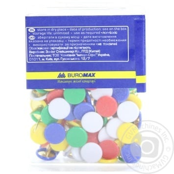 Buromax Pins And Tacks 100pcs - buy, prices for NOVUS - photo 2