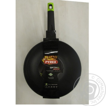 Pyrex Optima Wok pan aluminium non-stick 28cm - buy, prices for METRO - photo 2