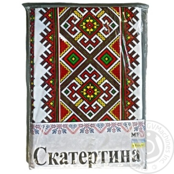 Скатертина Етно 150*120см арт.MFV02012 купить, цены на МегаМаркет - фото 1