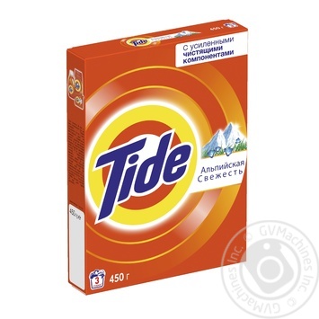 Стиральный порошок Tide Альпийская свежесть автомат 450г купить, цены на МегаМаркет - фото 3