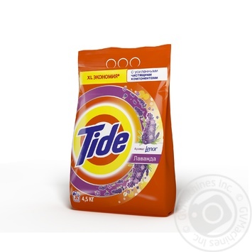 Порошок пральний Tide Lenor Лаванда автомат 4,5кг купити, ціни на МегаМаркет - фото 2