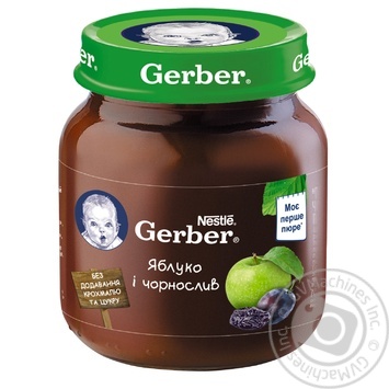 Gerber Baby Apple Prune Puree - buy, prices for MegaMarket - photo 1