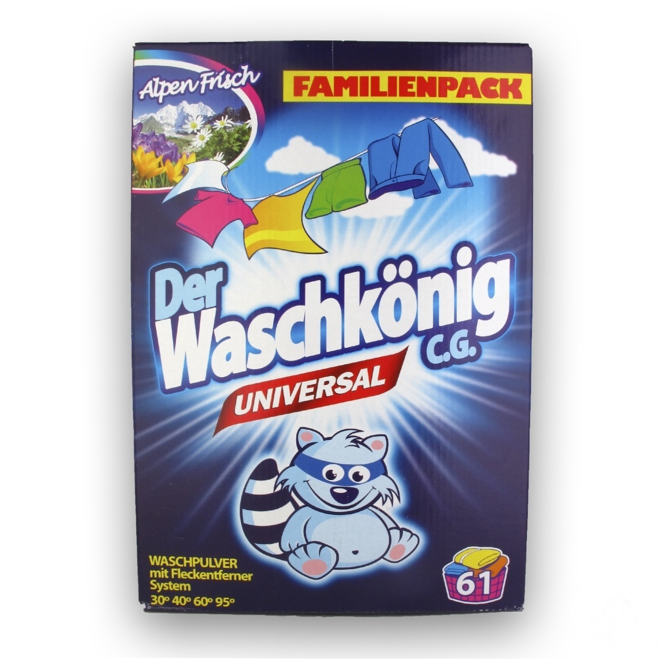 

Порошок стиральный Der Waschkönig универсальный 5кг