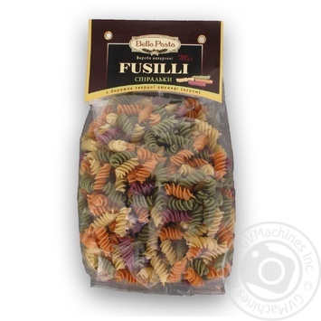 Макарони Bella Pasta Fusilli Mix 400г х10 купити, ціни на МегаМаркет - фото 1