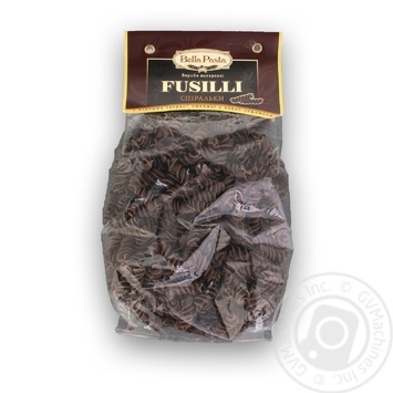 Макаронні вироби Bella Pasta Fusilli Cacao спіральки 400г