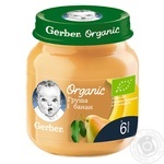 Пюре Gerber Organic груша и банан 125г