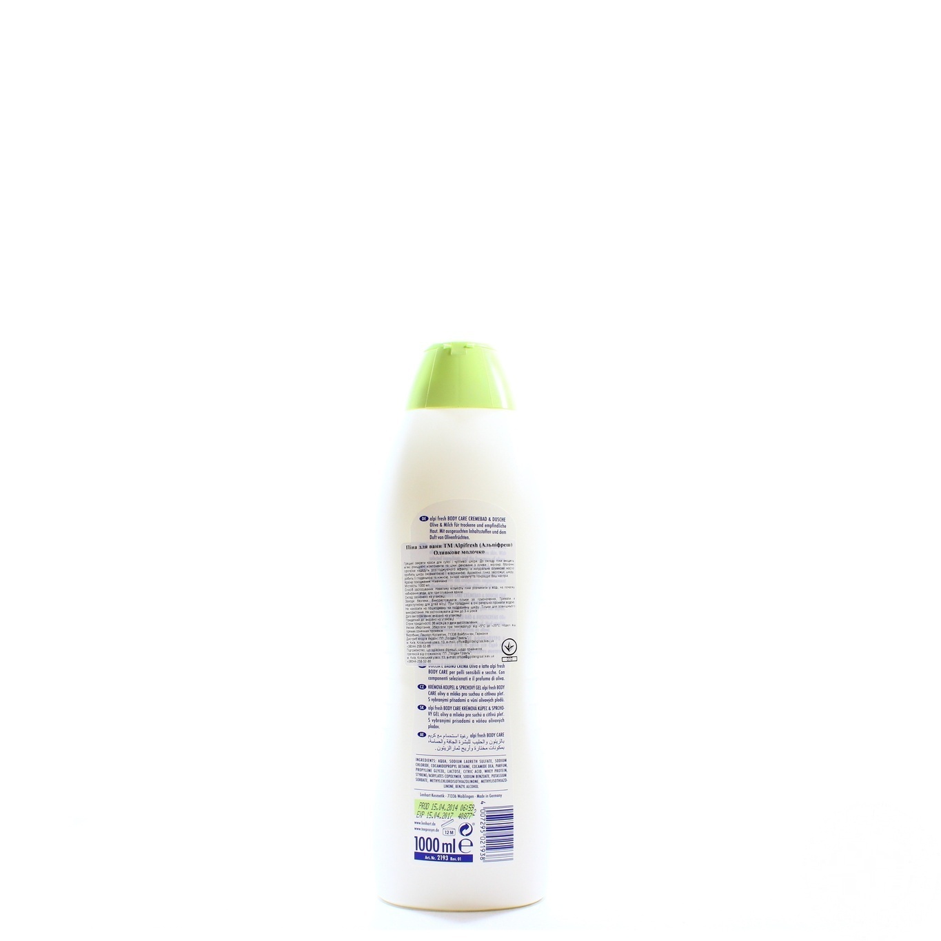 

Пена для ванн Alpifresh Оливковое молочко 1л