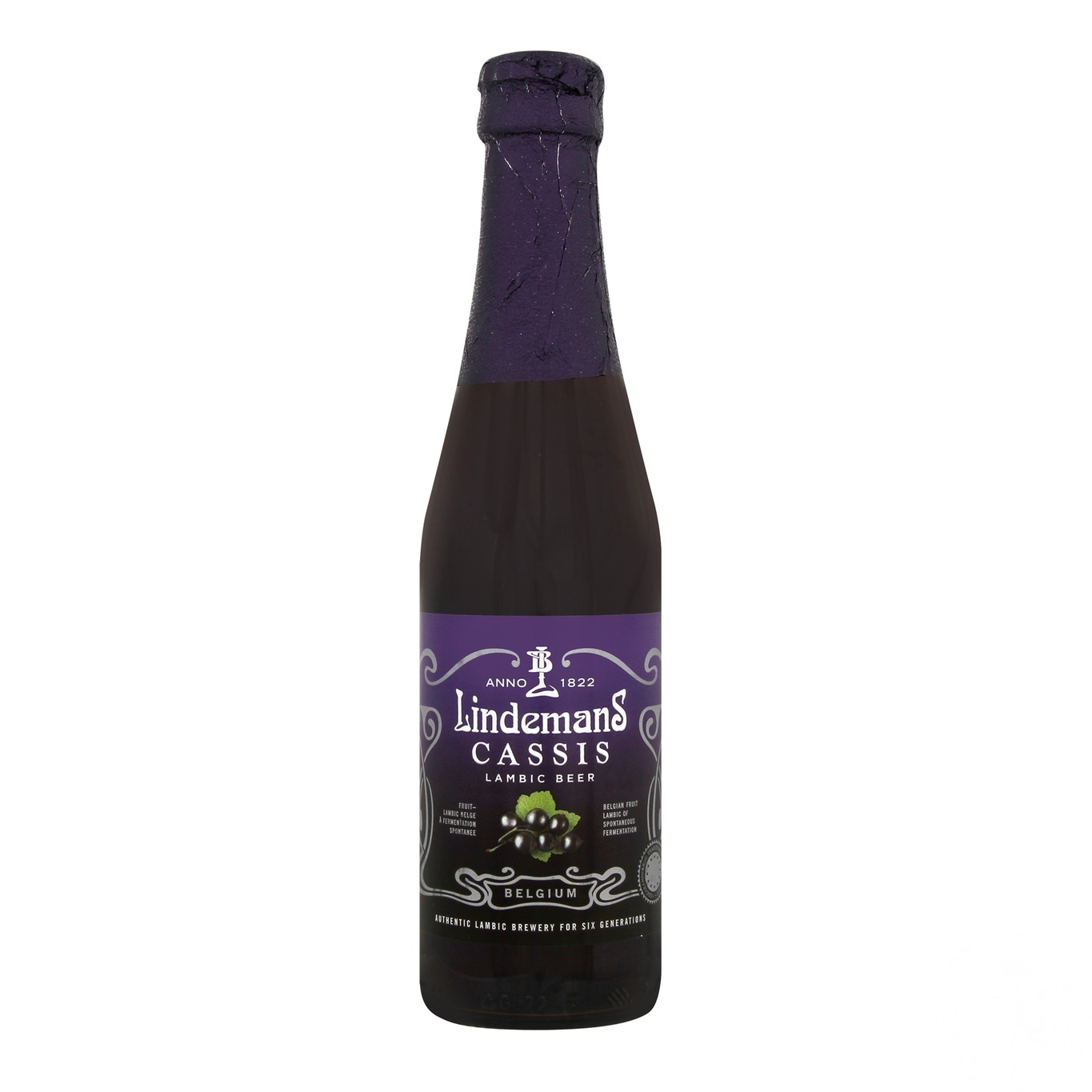 

Пиво Lindemans Cassis красное 3,5% 0,25л