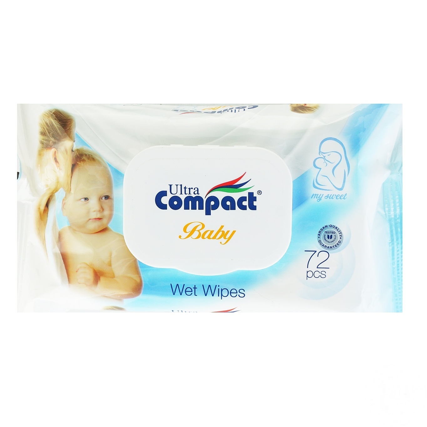 

Салфетки Ultra Compact Baby влажные 72шт