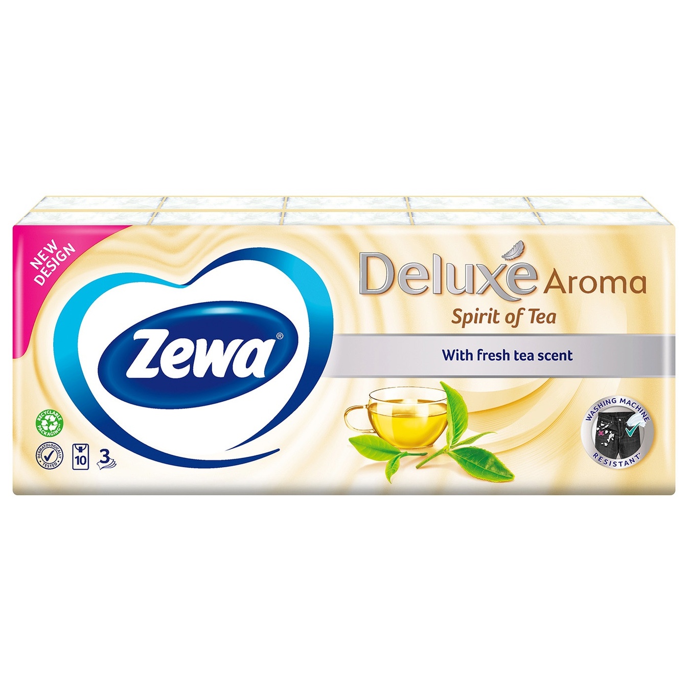 

Носовые платочки Zewa Deluxe Perfume 3-х слойные 10шт