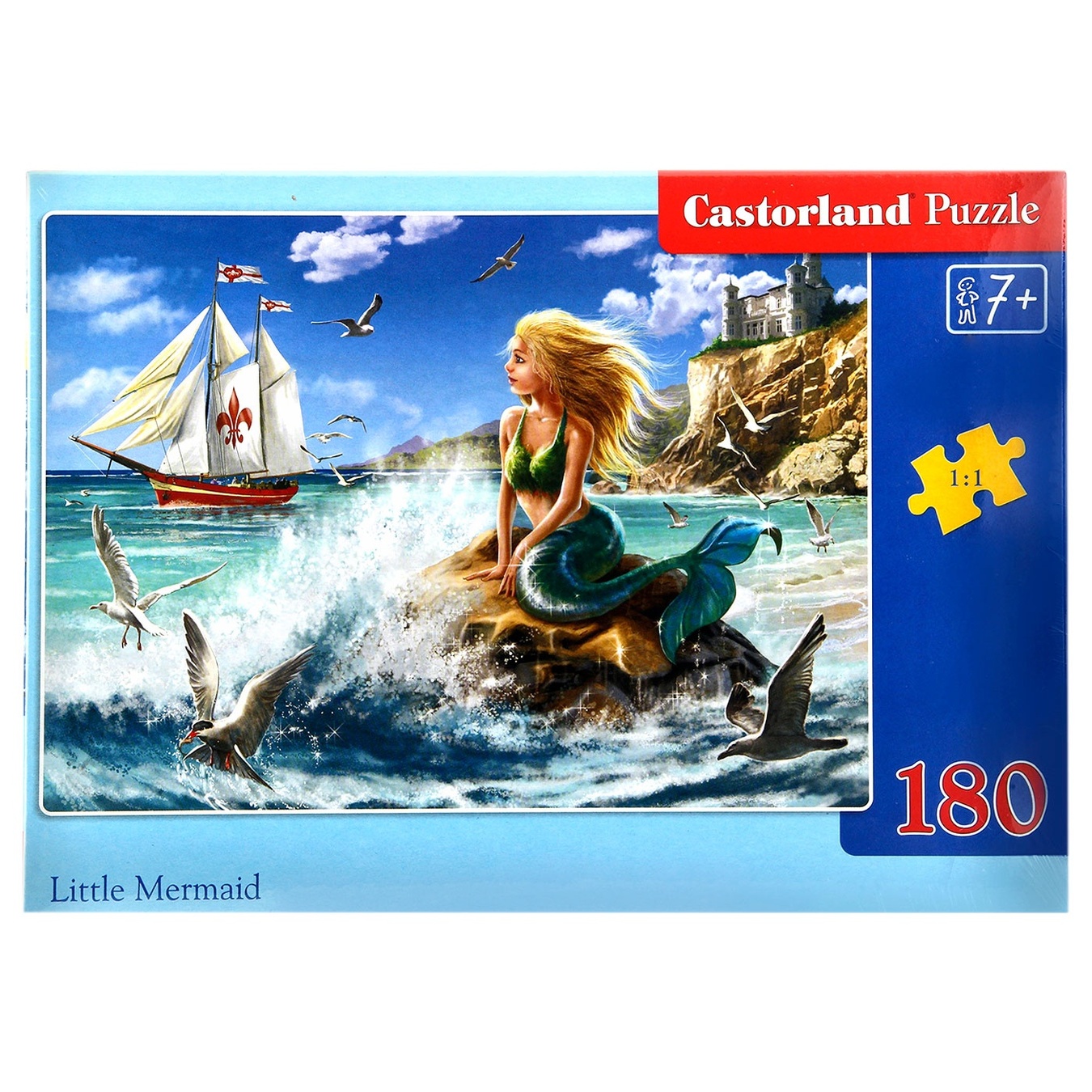 

Игрушка-Пазл Castorland 180 для девочек