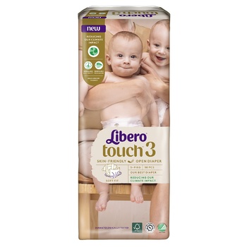 Libero Touch 3 Diapers 4-8kgs 52pcs - buy, prices for METRO - photo 6