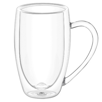 Wilmax Thermo Mug double bottom 400ml - buy, prices for Vostorg - photo 1