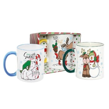 GgP New Year's Porcelain Cup in Package 320ml in assortment - buy, prices for Auchan - photo 1