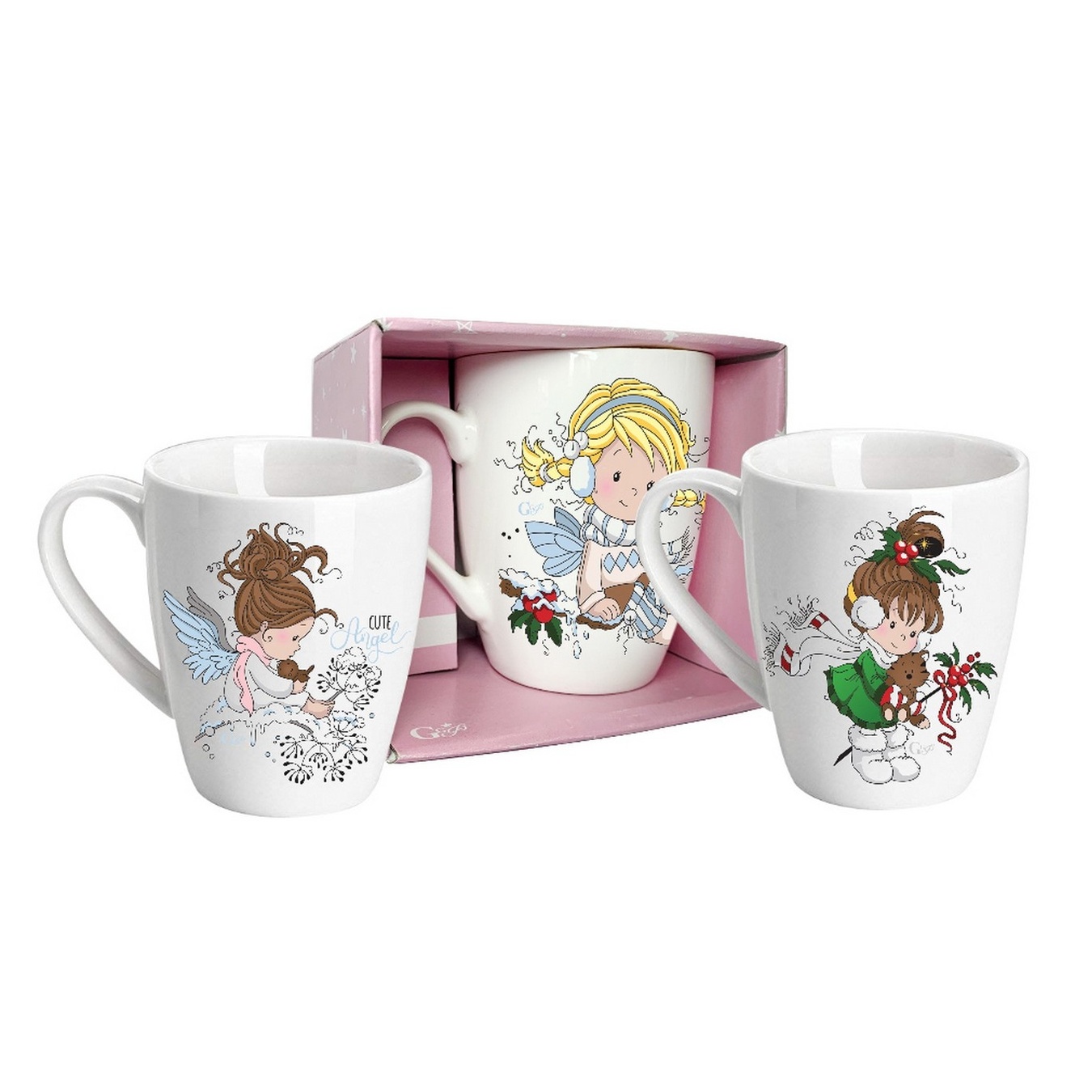 

Чашка Galleryglass Зимний ангел 350мл
