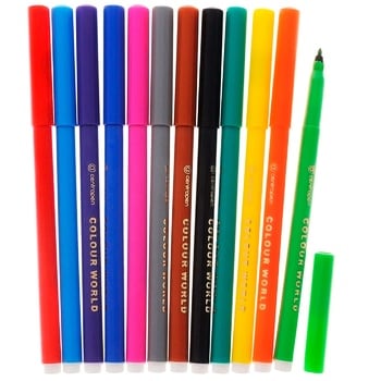 Centropen Colour World Felt-Tip Pens 12 colors - buy, prices for Za Raz - photo 2