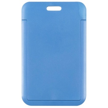 Бейдж-слайдер Axent вертикальный синий 54х85мм - купить, цены на Auchan - фото 5