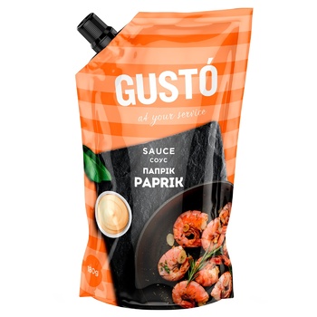 Соус Gusto Папрік 30% 180г