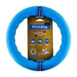 PitchDog Ring Dog Fetch Toy 28cm Blue