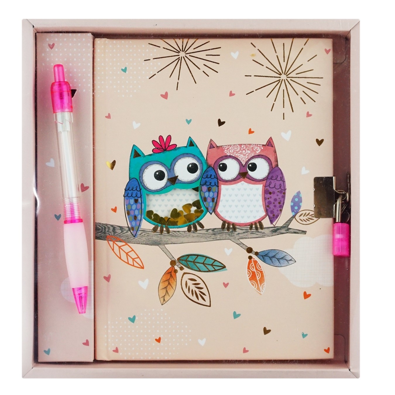 

Блокнот Malevaro Angel Notes Совы 190x200х25мм 56л