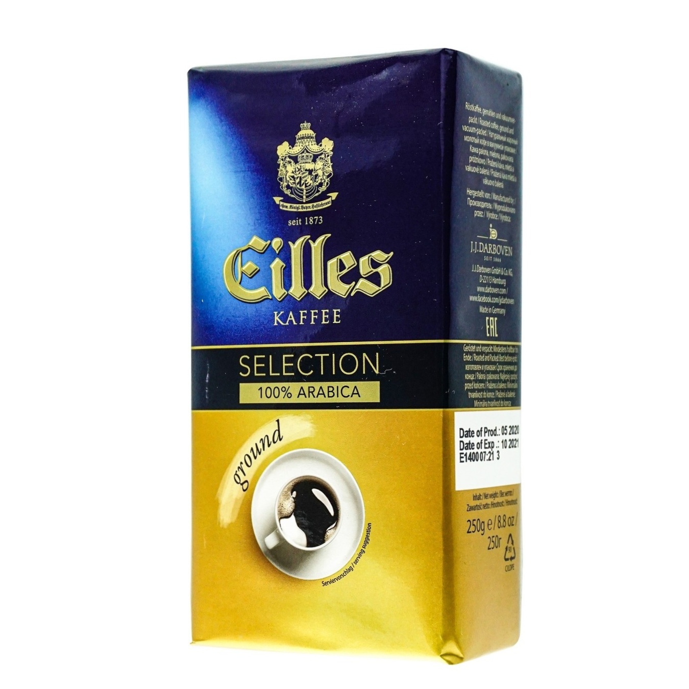 

Кофе Eilles Kaffee Selection молотый 250г