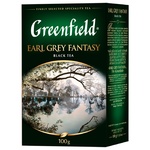 Чай чорний Greenfield Earl Grey Fantasy с бергамотом 100г