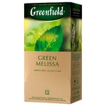 Чай зелений Greenfield Green Melissa 1,5г х 25шт