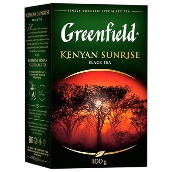 Чай черный Greenfield Kenyan Sunrise 100г - купить, цены на Чудо Маркет - фото 2