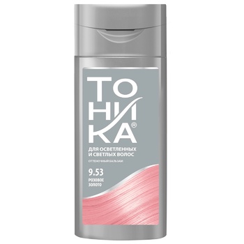 Tonika 8.53 Rose Gold Toning Hair Balm 150ml - buy, prices for MegaMarket - photo 2