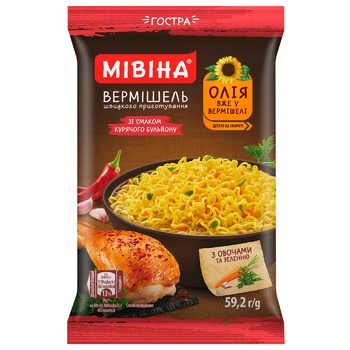 Mivina Instant Vermicelli in Assortment 60g - buy, prices for - photo 4