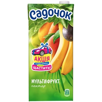 Sadochok Multifruit Nectar 1.93l - buy, prices for - photo 2