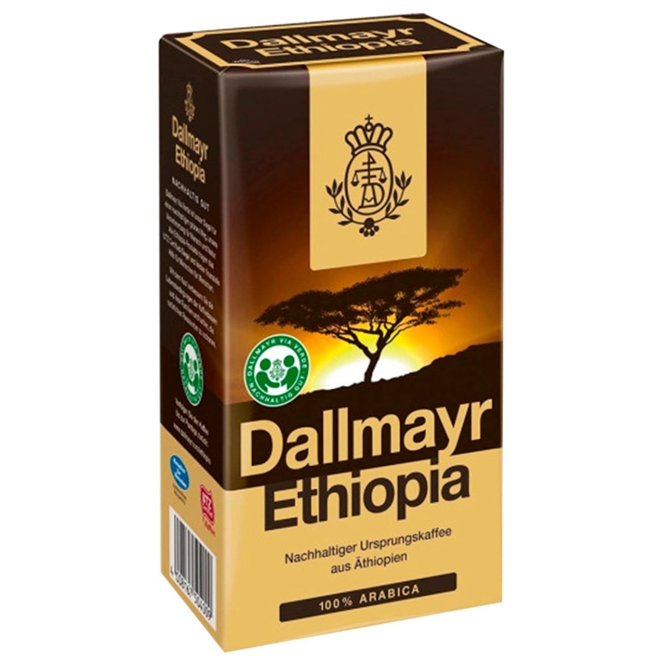 

Кофе Dallmayr Ethiopian жареный молотый 500г