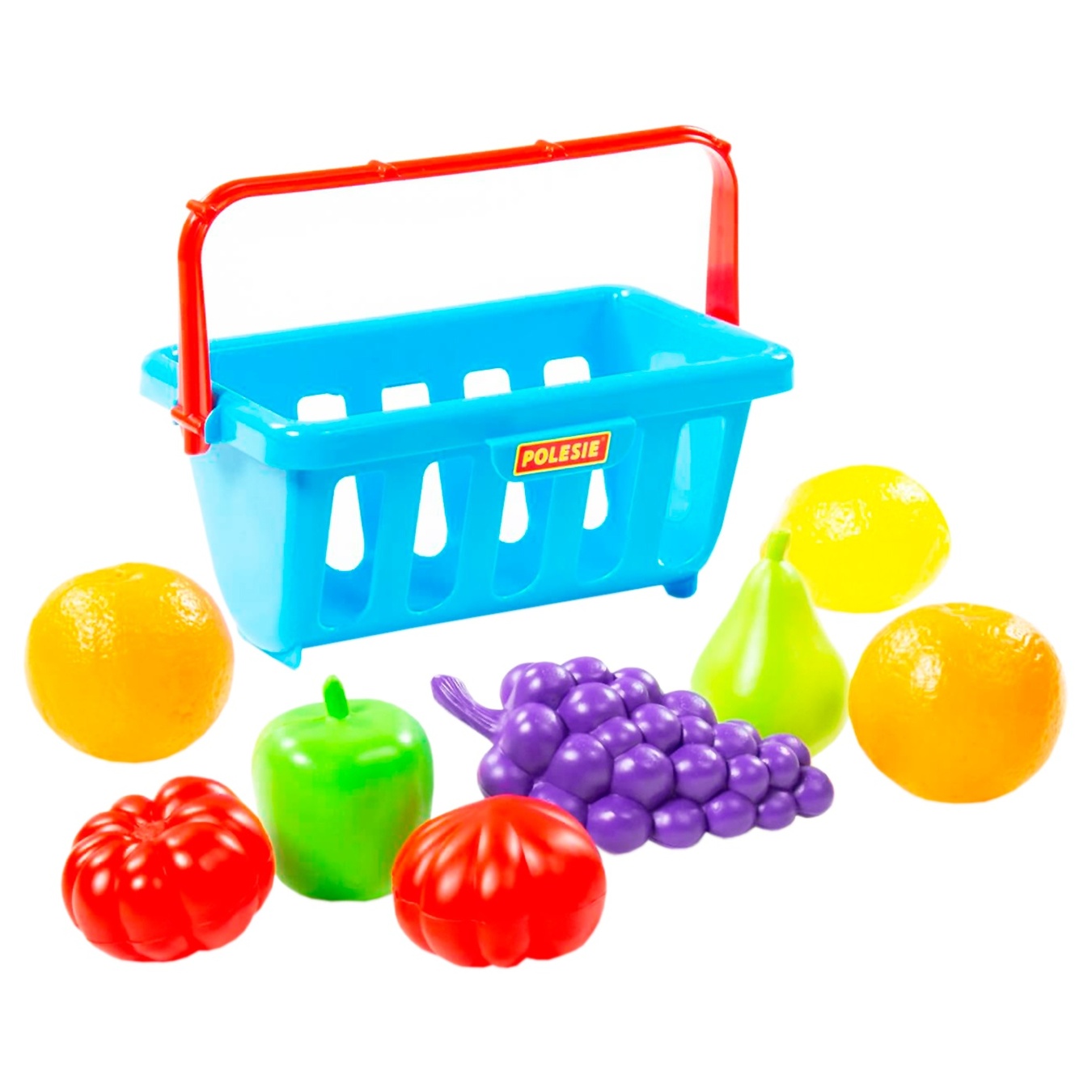

Игрушечный набор Polesie продукты с корзиной №2