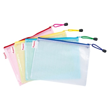 Axent Transparent Folder on Zipper B5 in Assortment - buy, prices for - photo 1