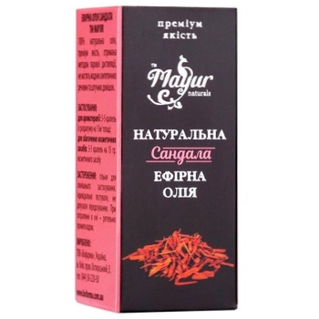 Mayur Sandal Essential Oil 5ml - buy, prices for Auchan - photo 2