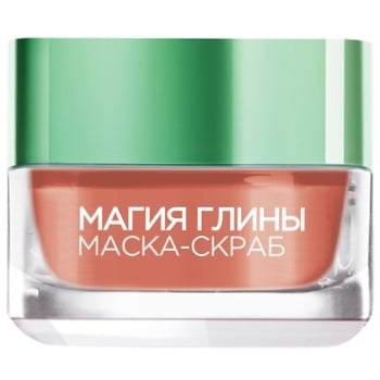 Маска-скраб для лица L'Oreal Paris Магия глины + водоросли 50мл - купить, цены на Таврия В - фото 2