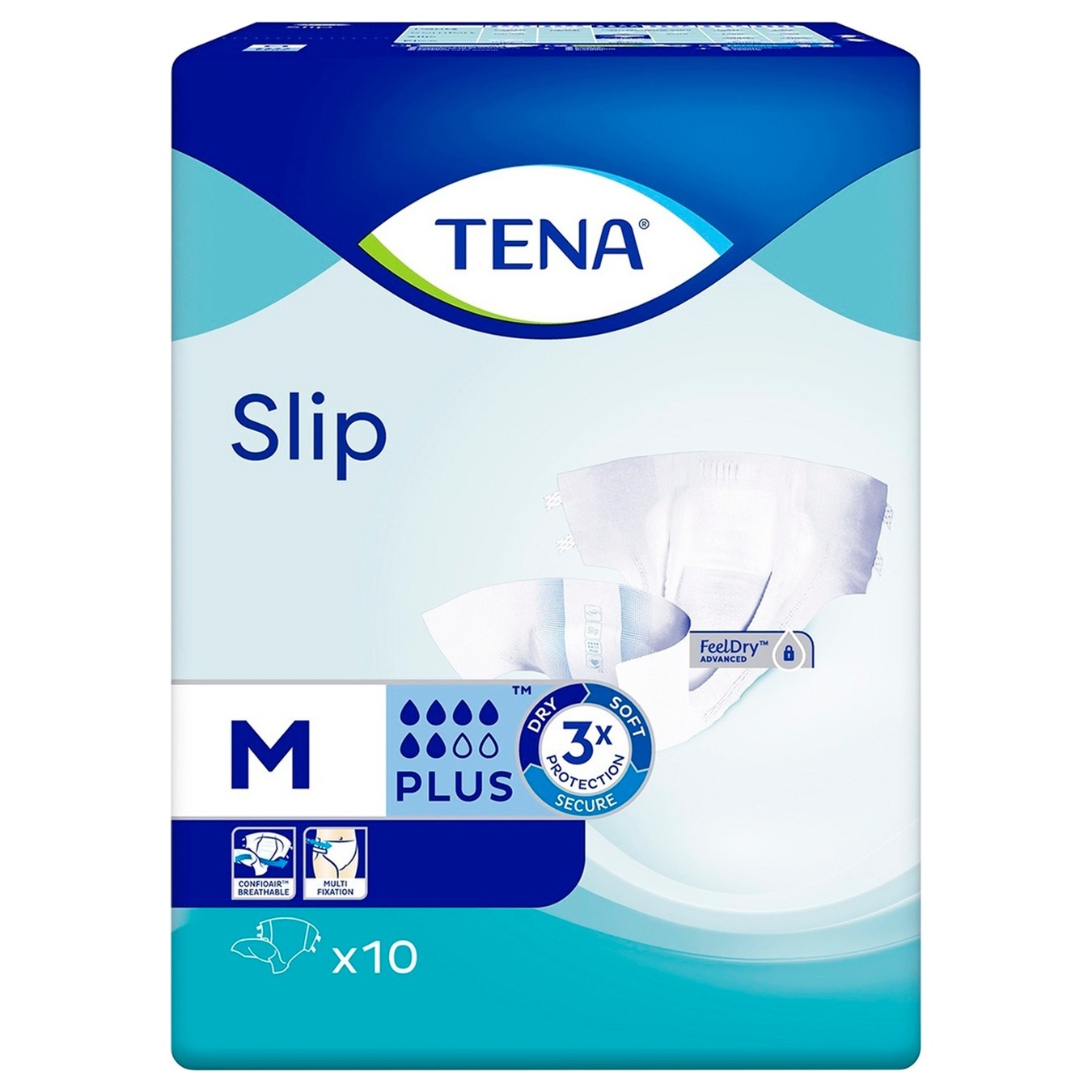 

Подгузники Tena Slip Plus Medium для взрослых 10шт