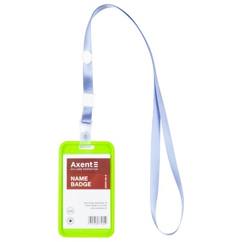 Axent SoftTouch Badge Cover 54x85mm light green - buy, prices for ULTRAMARKET - photo 2