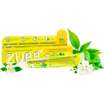 Zubb Toothpaste with Jasmine, White Tea and Mint Flavor 90ml - buy, prices for - photo 2