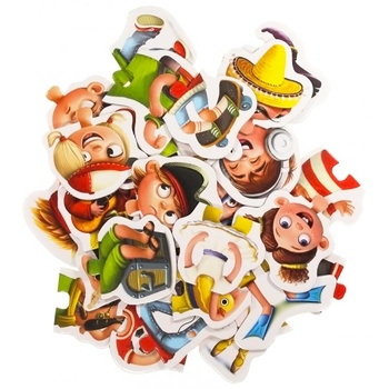 Пазли Puzzlika Забавні персонажі 45елементов - купити, ціни на - фото 2