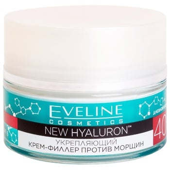 Крем Eveline Bio Hyaluron 4D для всех типов кожи лица SPF8 40+ 50мл - купить, цены на Auchan - фото 3